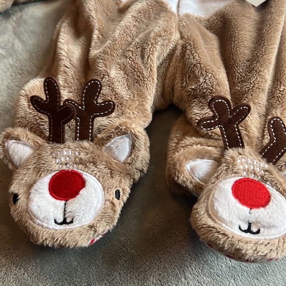 Adorable Rudolph Quilted Coverall - Picture 8 of 10